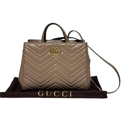 Gucci GG Marmont Quilted Tote Bag