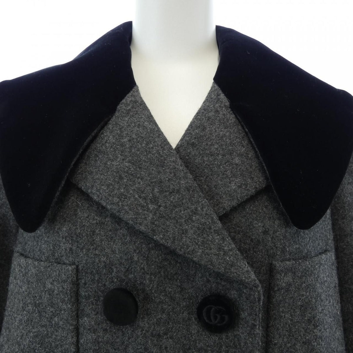 Gucci Zafwp Coat Gray 44 — view 6