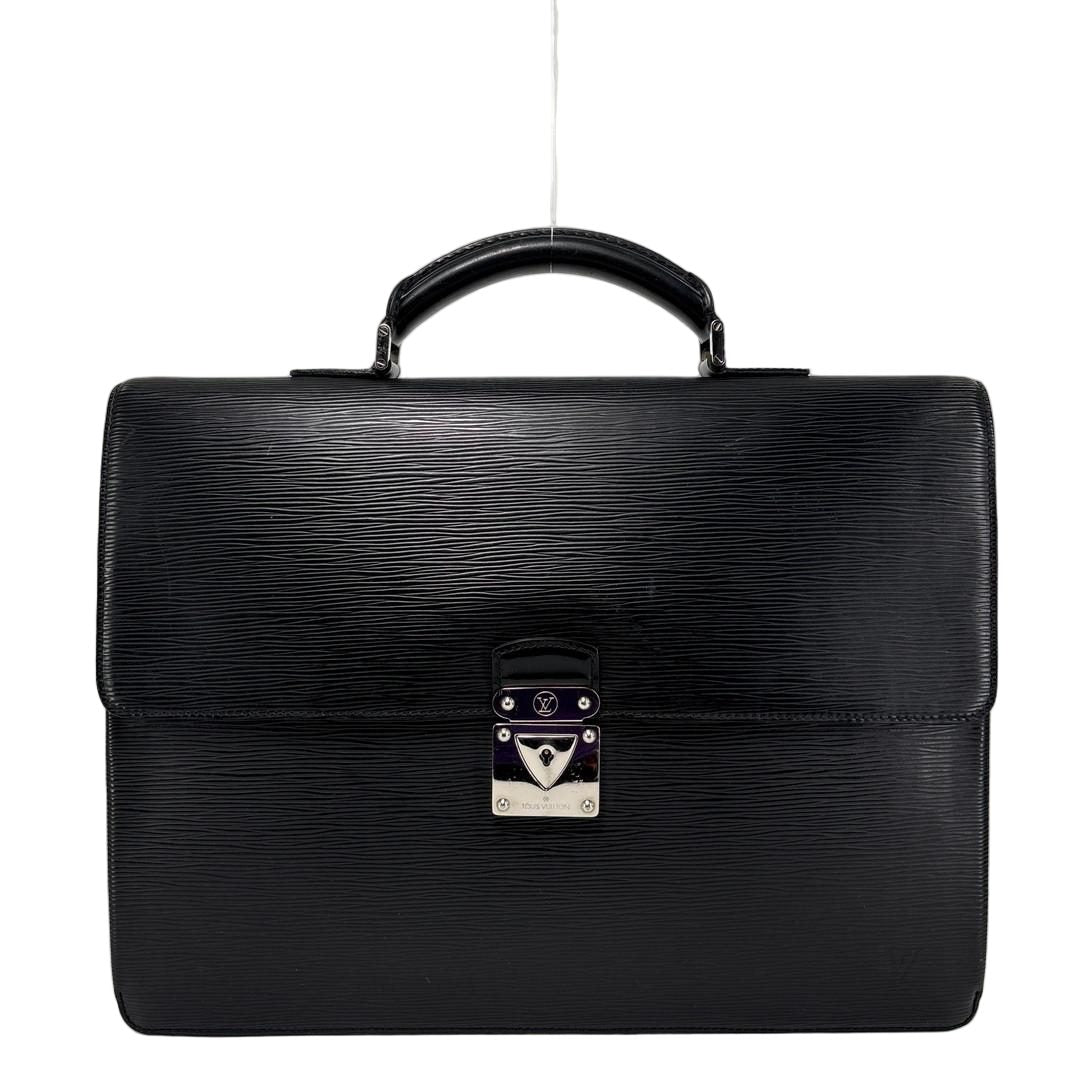 Louis Vuitton Super Epi Robusto 1 Black Leather Business Bag