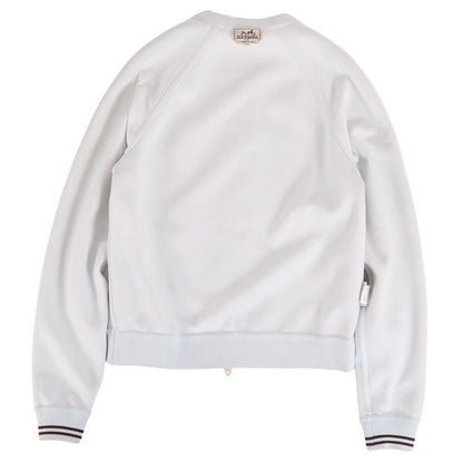 Hermes Jacket Sweatshirt Riba Beige Blue — view 8