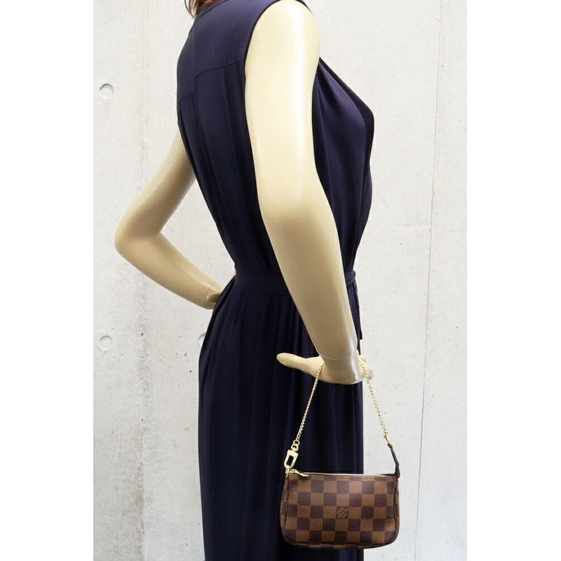 Louis Vuitton Handbag Clutch Bag Damier Mini Pochette And Accessoire Accessory — view 2