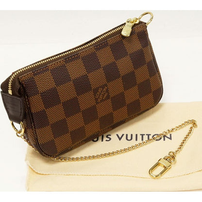 Louis Vuitton Handbag Clutch Bag Damier Mini Pochette And Accessoire Accessory — view 3