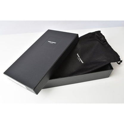 Saint Laurent Paris Long Wallet Leather Black — view 2