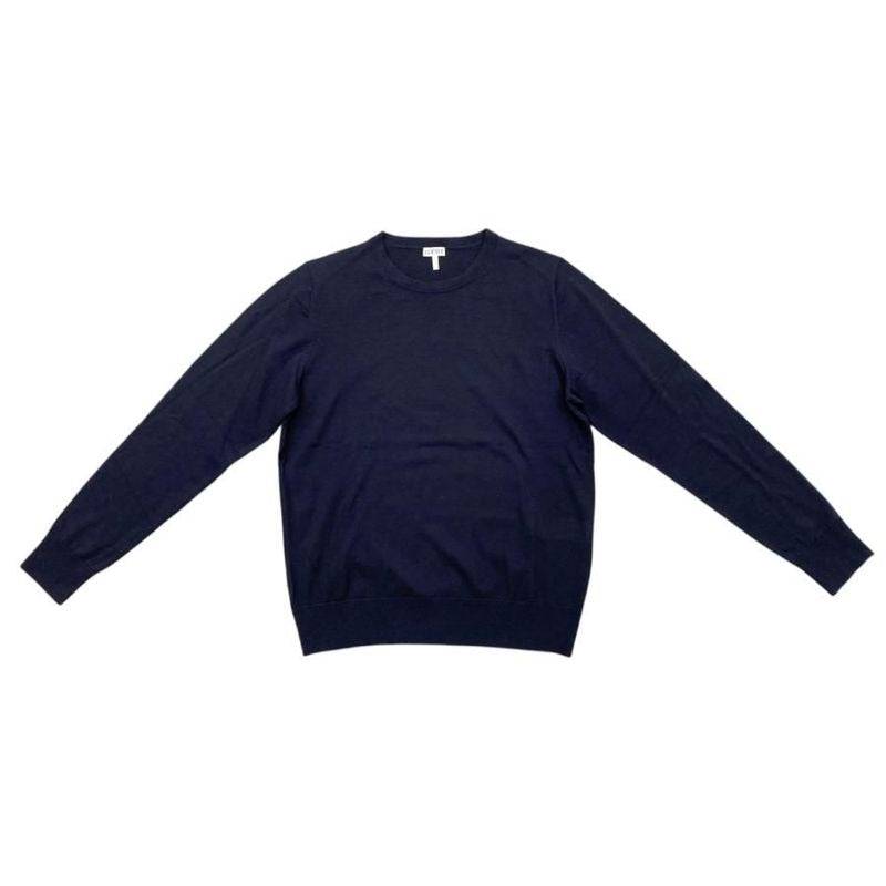 Loewe Sweater Wool Knit un Size M Navy