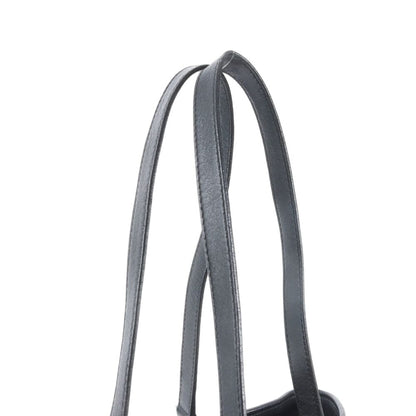 Gucci GG Canvas Leather Tote Shoulder Hand Black — view 2