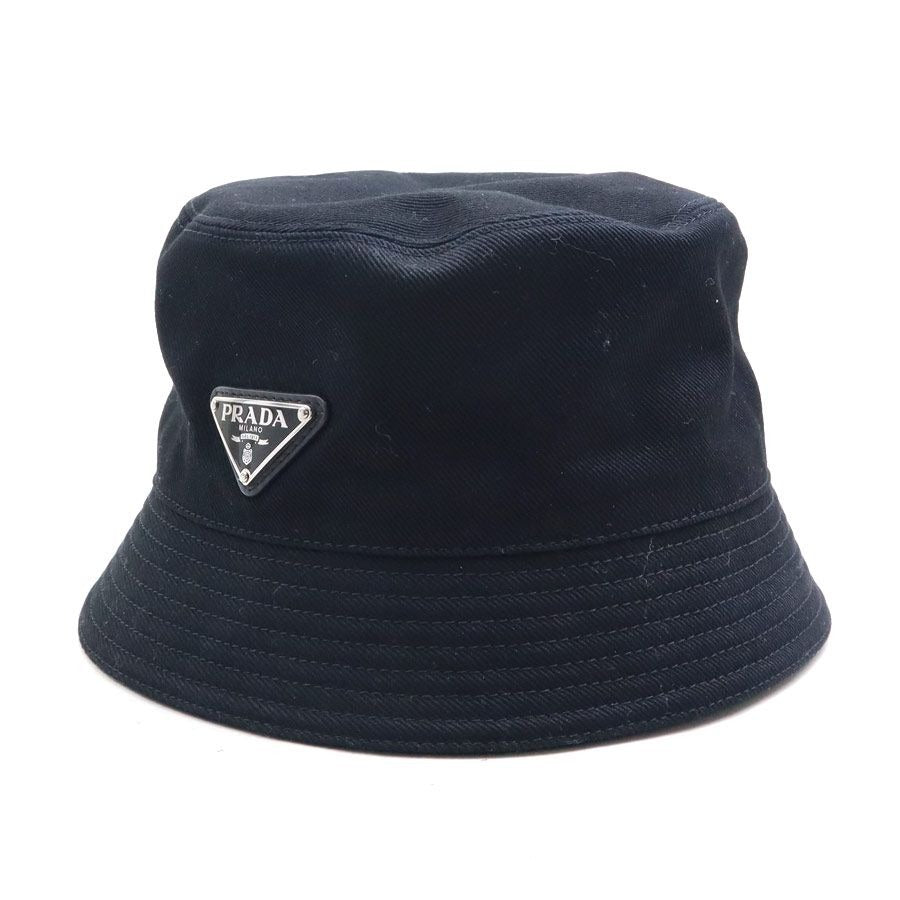 Prada Bucket Hat Black M