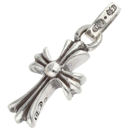 Chrome Hearts Crs Bbyfat Baby Fat Charm Silver Necklace Top