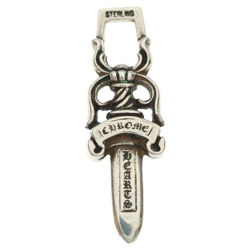 Chrome Hearts 10 Dagger Pendant Top Silver