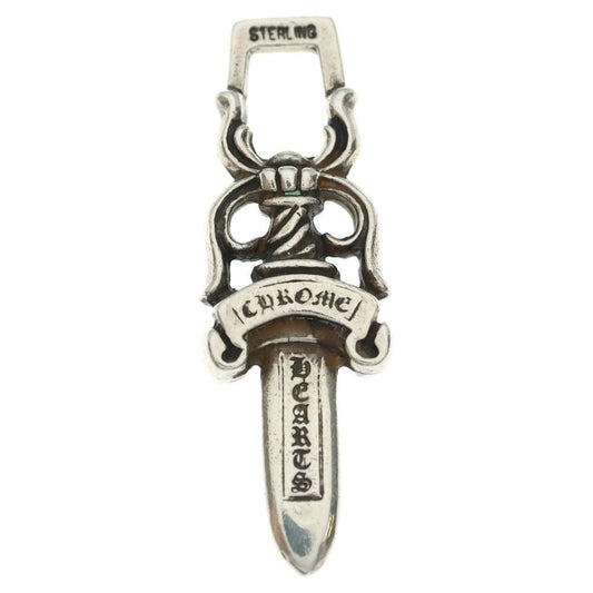 Chrome Hearts 10 Dagger Pendant Top Silver