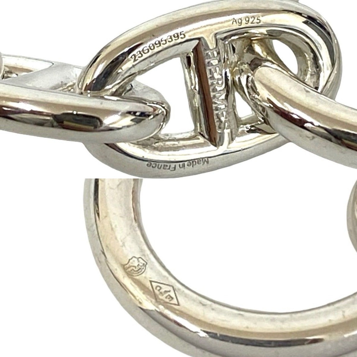 Hermes Chaine D'ancre MM 15 Pieces Bracelet Chain Bangle — view 2