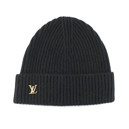 Louis Vuitton Beanie LV Spark Knit Cap Cashmere Noir Black