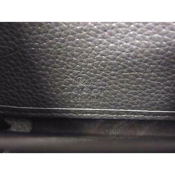 Gucci Zumi Leather Zip Around Wallet Coin Purse Bill Gray — view 5