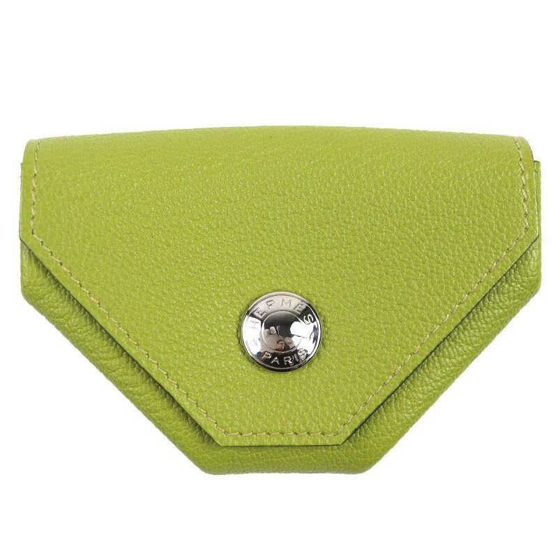 Hermes Levain Quatre Le 24 Chevre Vert Anise Silver Hardware