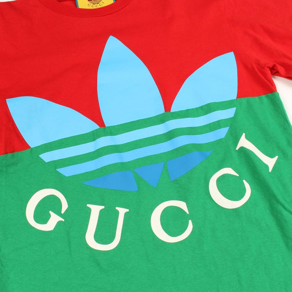 Gucci Long Sleeve T-Shirt Adidas Cotton Top — view 8