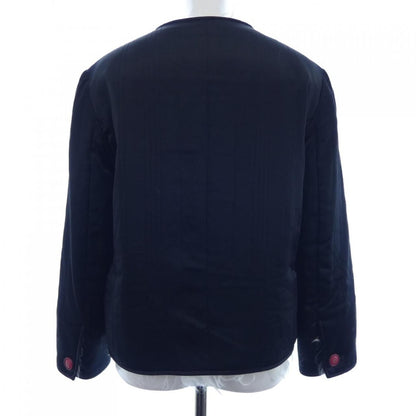 Chanel Collarless Jacket Silk 38 — view 2