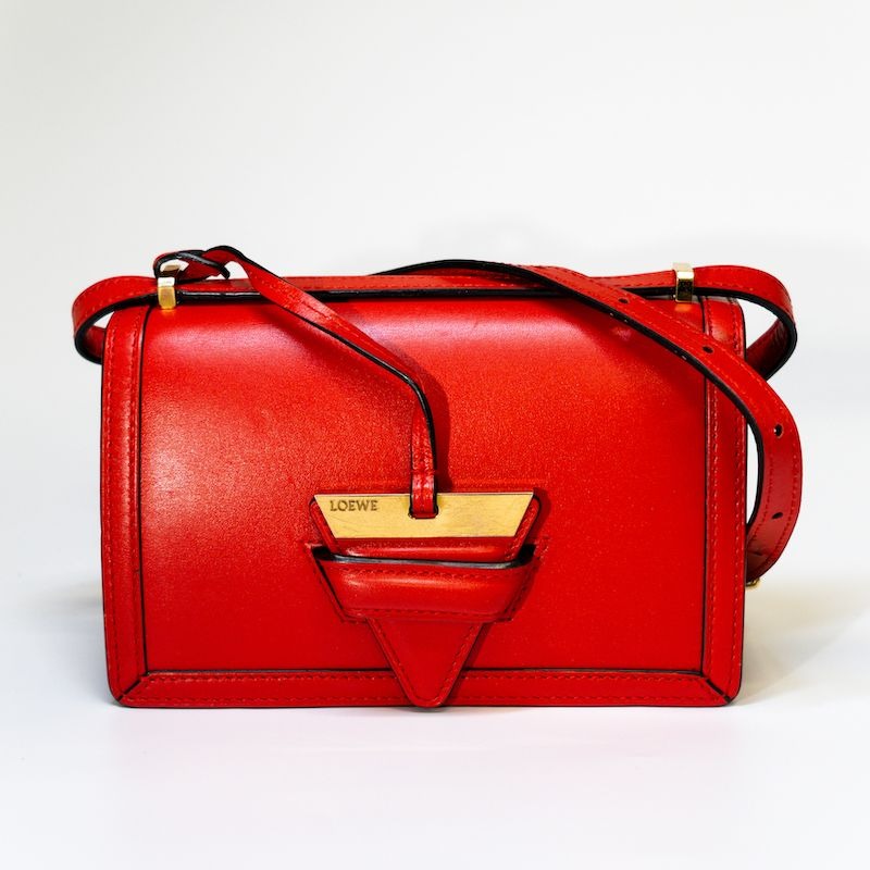 Loewe Shoulder Bag Barcelona Leather