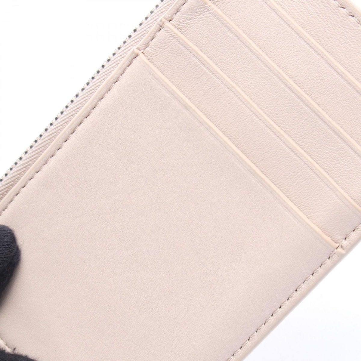 Loewe Coin Case Pebble Card Baby Pink Leather Holder — view 6