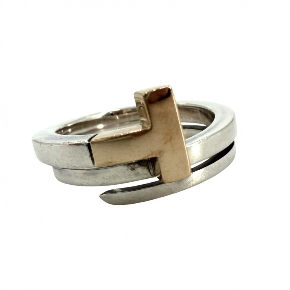 Tiffany & Co Ring T Square Wrap 18K Gold