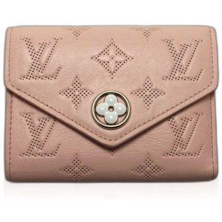 Louis Vuitton Portefeuille Victorine Leather Trifold Wallet