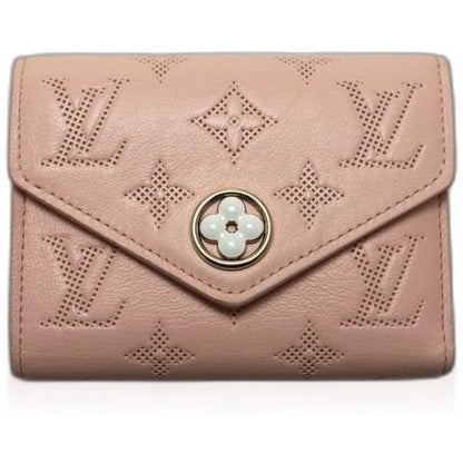 Louis Vuitton Portefeuille Victorine Leather Trifold Wallet