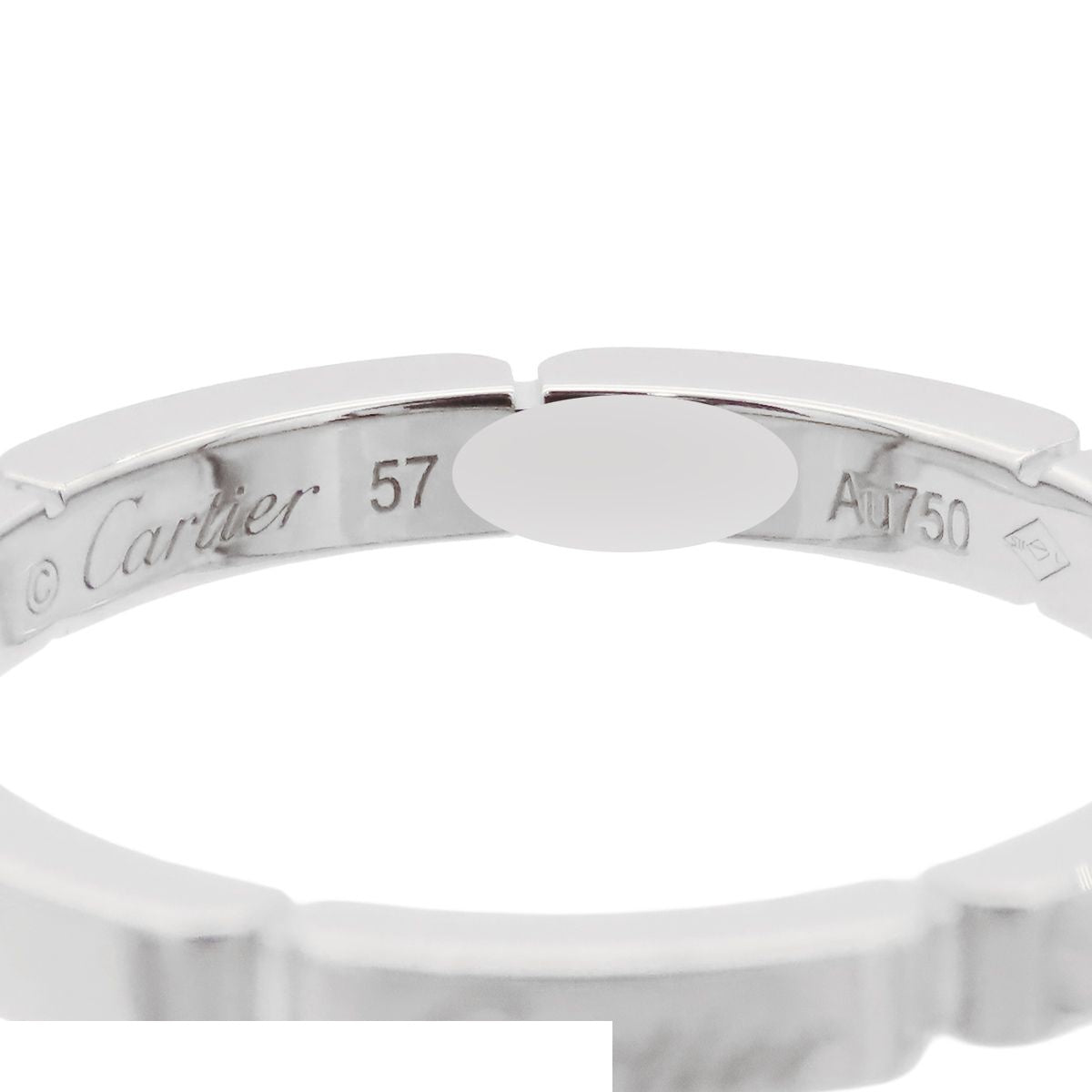 Cartier Maillon Panthere Ring White Gold 18k — view 4