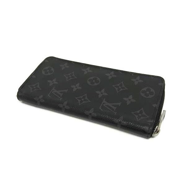 Louis Vuitton Monogram Eclipse Zippy Wallet Vertical Long Black — view 2