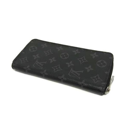 Louis Vuitton Monogram Eclipse Zippy Wallet Vertical Long Black — view 2