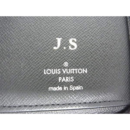Louis Vuitton Monogram Eclipse Zippy Wallet Vertical Long Black — view 6