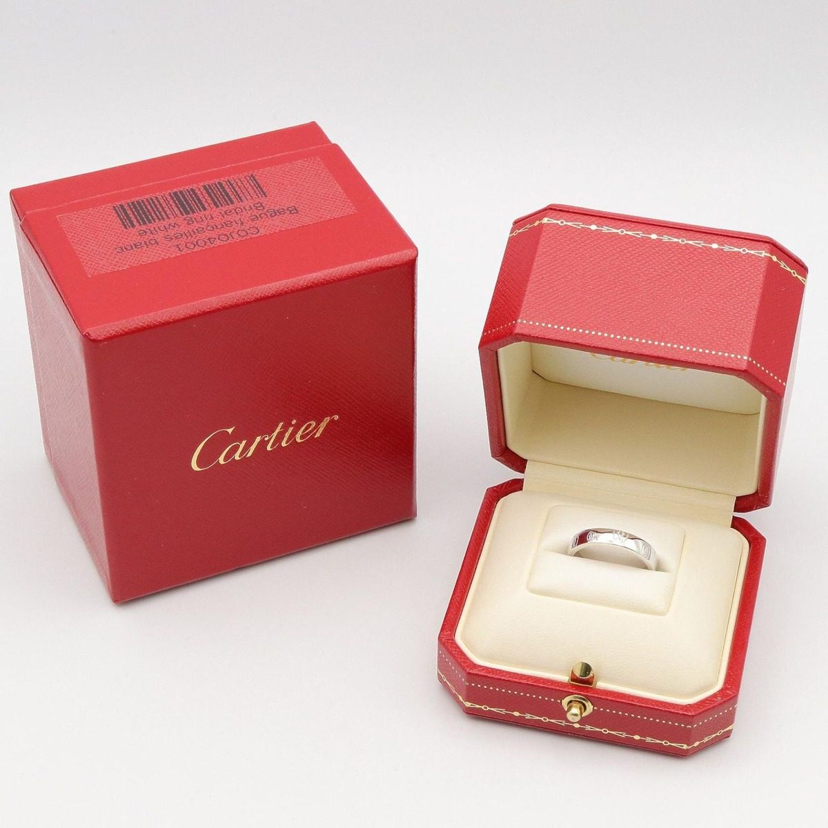 Cartier Ring Happy Birthday 18k White Gold — view 9