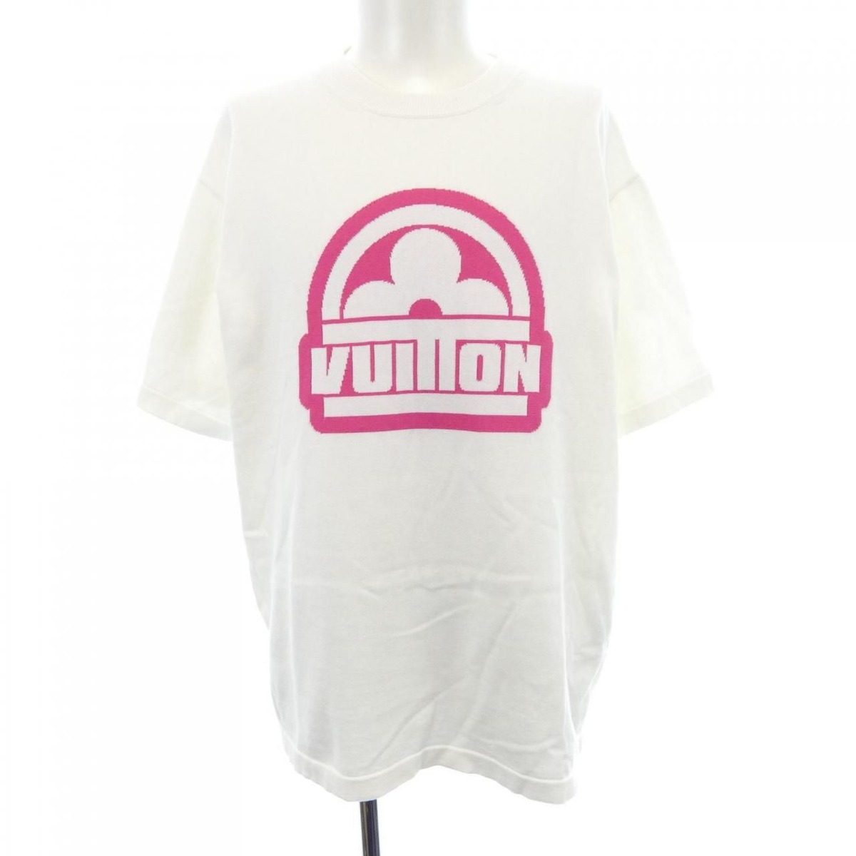 Louis Vuitton Cotton Short Sleeve Boat Neck Knit Sweater