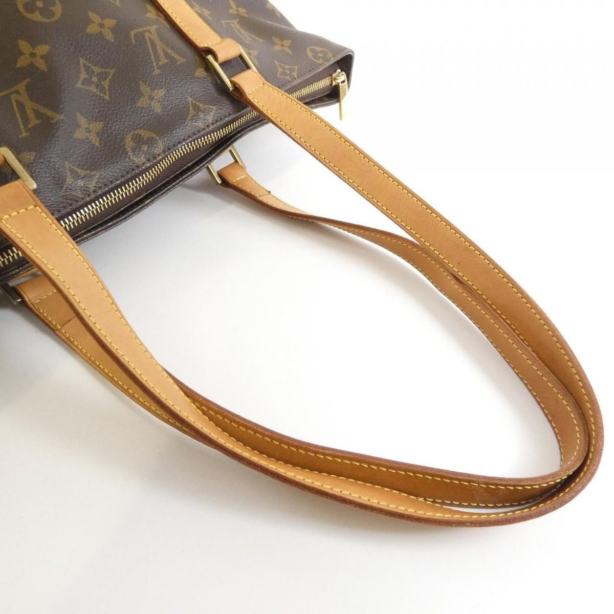 Louis Vuitton Monogram Cabas Mezzo Bag — view 3