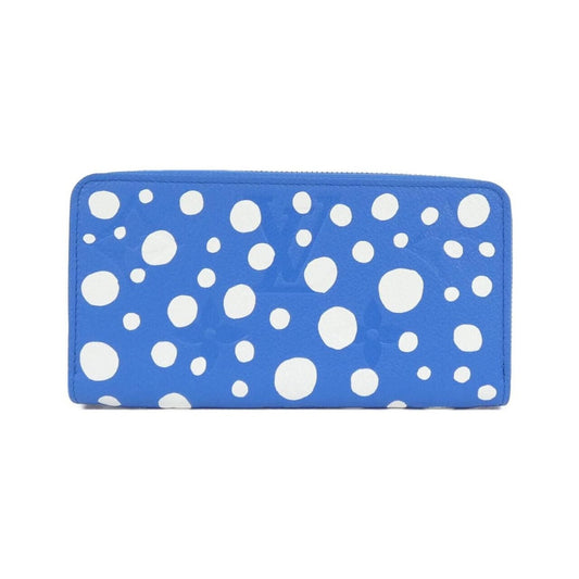 Louis Vuitton Monogram Empreinte Zippy Wallet Bleu Blanc