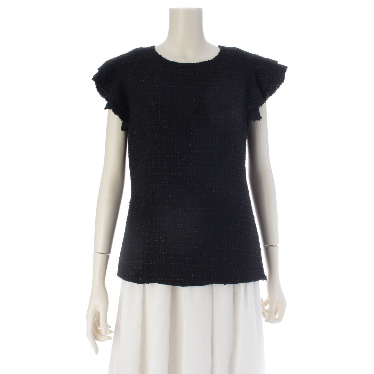 Chanel Wool Coco Button Frill