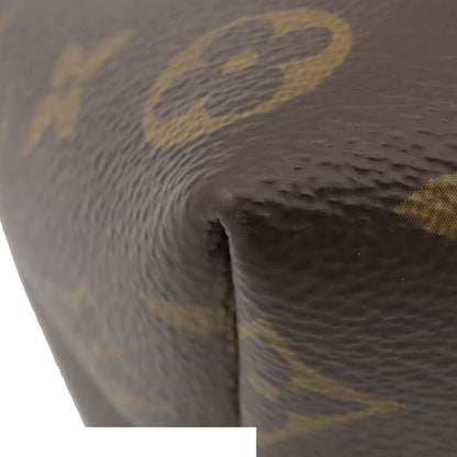 Louis Vuitton Montsouris NM BB Brown Gold Monogram Canvas Backpack — view 6