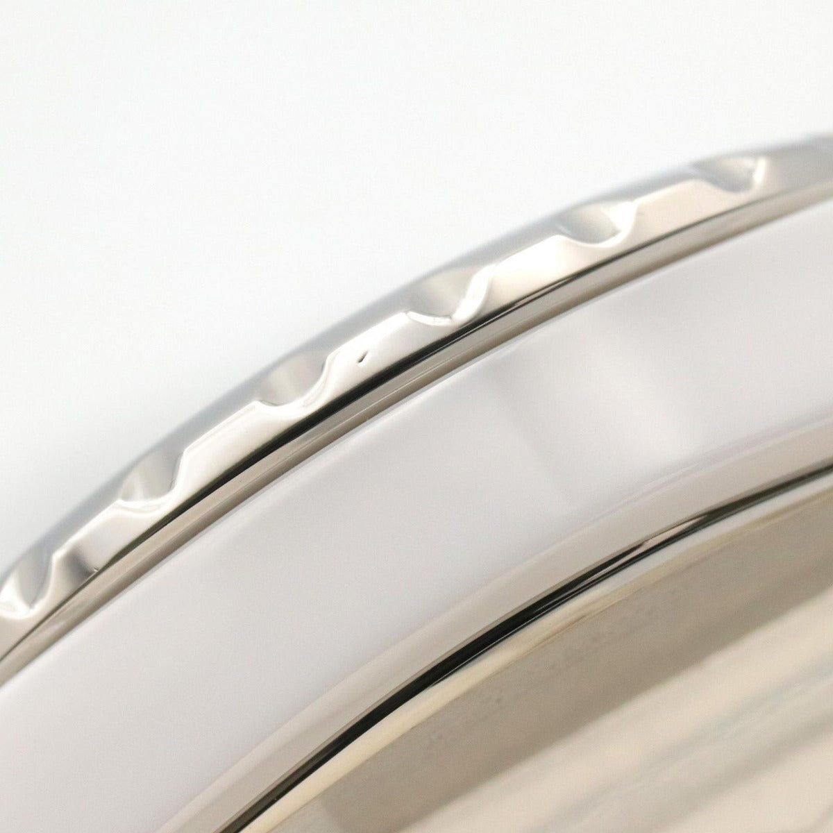 Chanel Watch Silver Ceramic Diamond — view 14