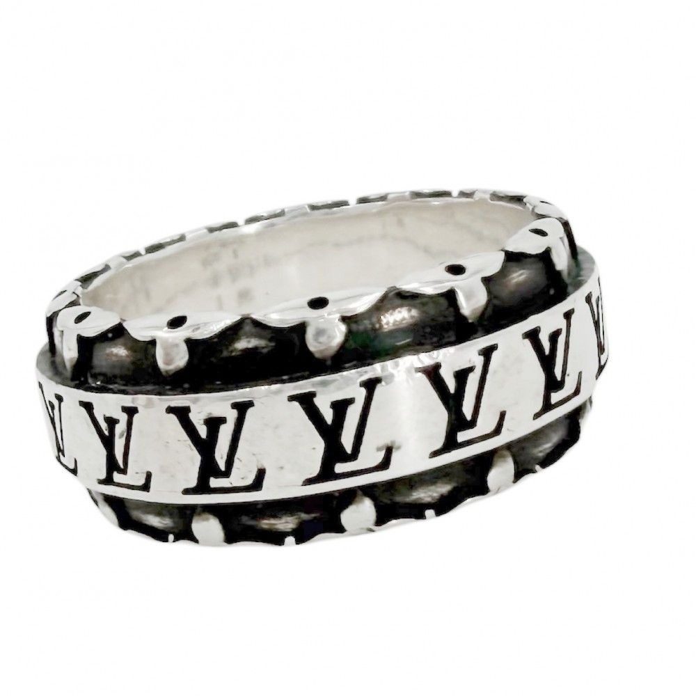Louis Vuitton Ring LV Drift S . Silver