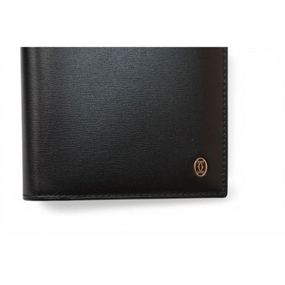 Cartier Wallet Leather Pasha Black Silver — view 3
