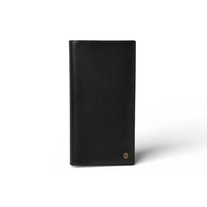 Cartier Wallet Leather Pasha Black Silver
