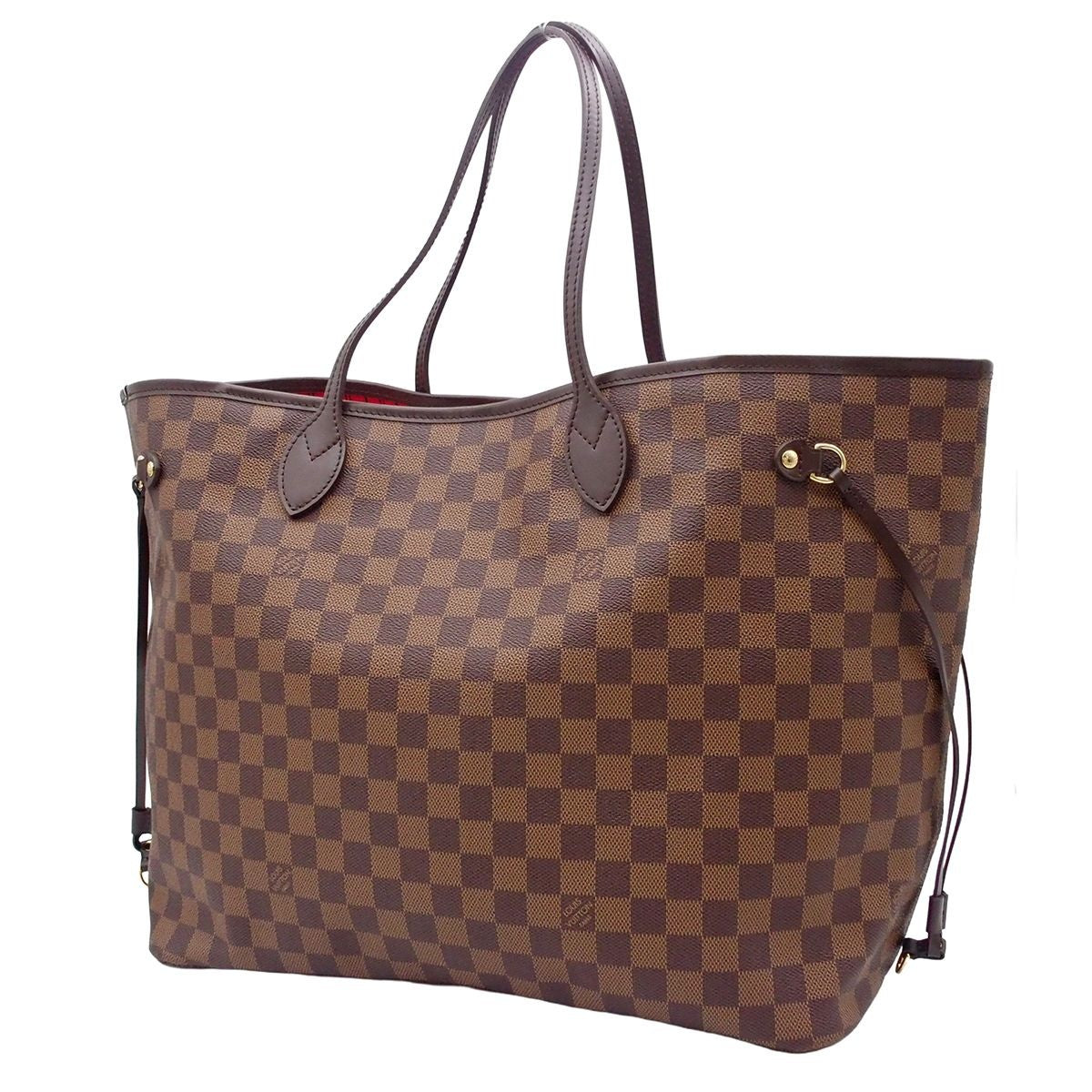 Louis Vuitton Neverfull GM Ebene Damier Canvas Tote Bag — view 2