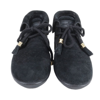 Louis Vuitton Monogram 36.5 Sneakers Lace Up Shoes Black — view 2