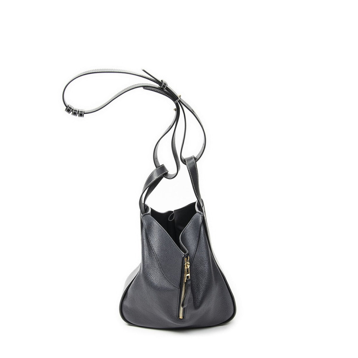 Loewe Small Hammock Navy Grain Calfskin Leather — view 4