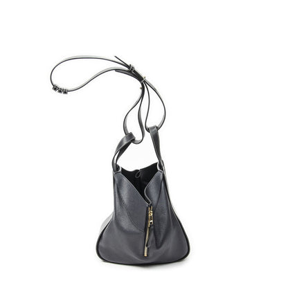 Loewe Small Hammock Navy Grain Calfskin Leather — view 4