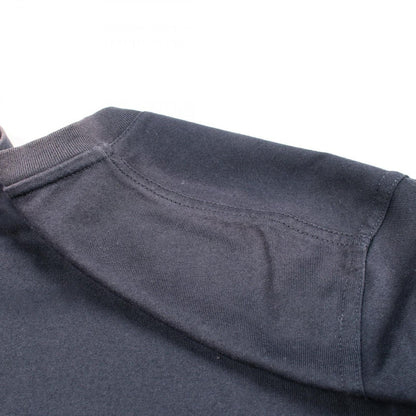 Hermes Short Sleeve T-Shirt Cotton Navy — view 9