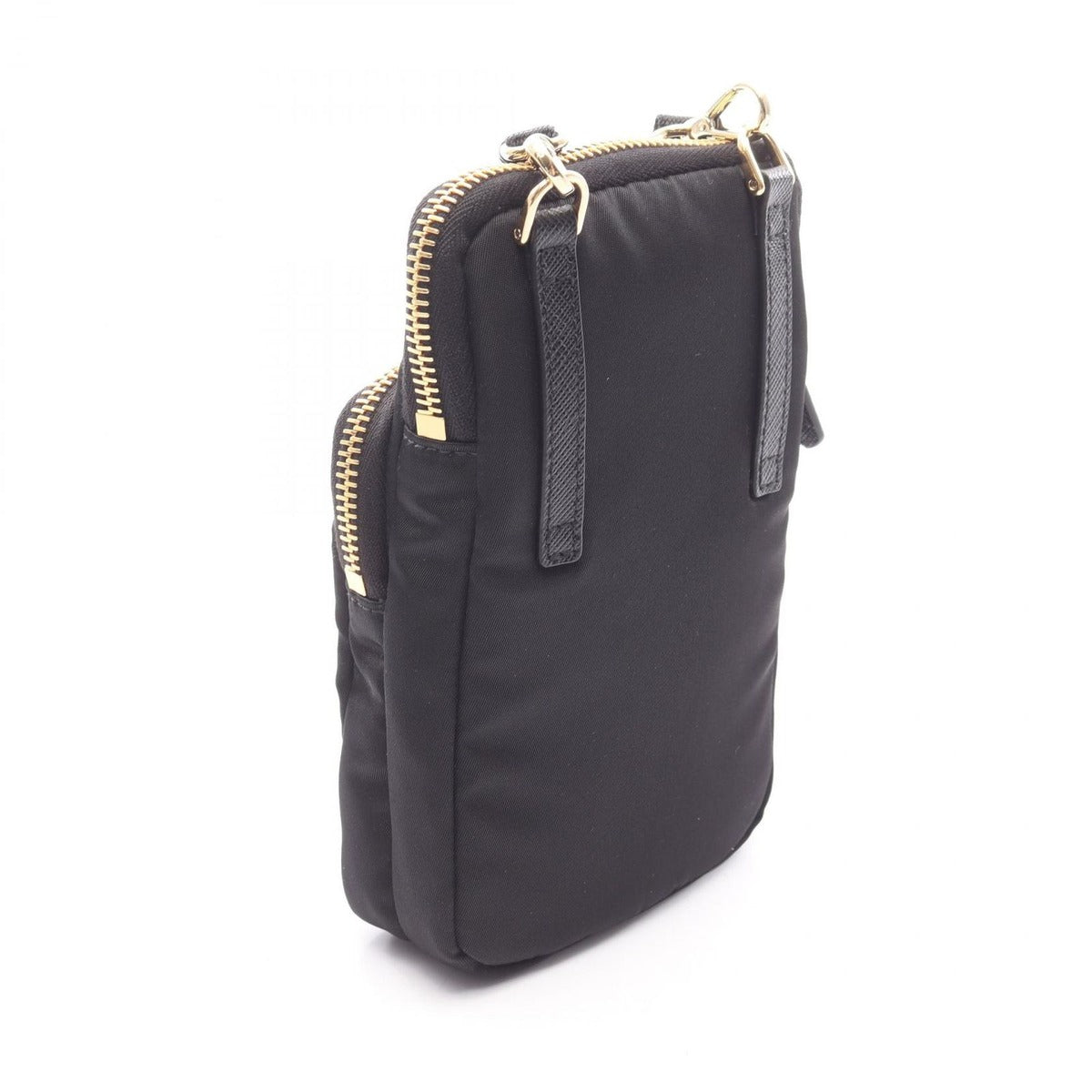 Prada Shoulder Bag Phone Case Black Nylon — view 2