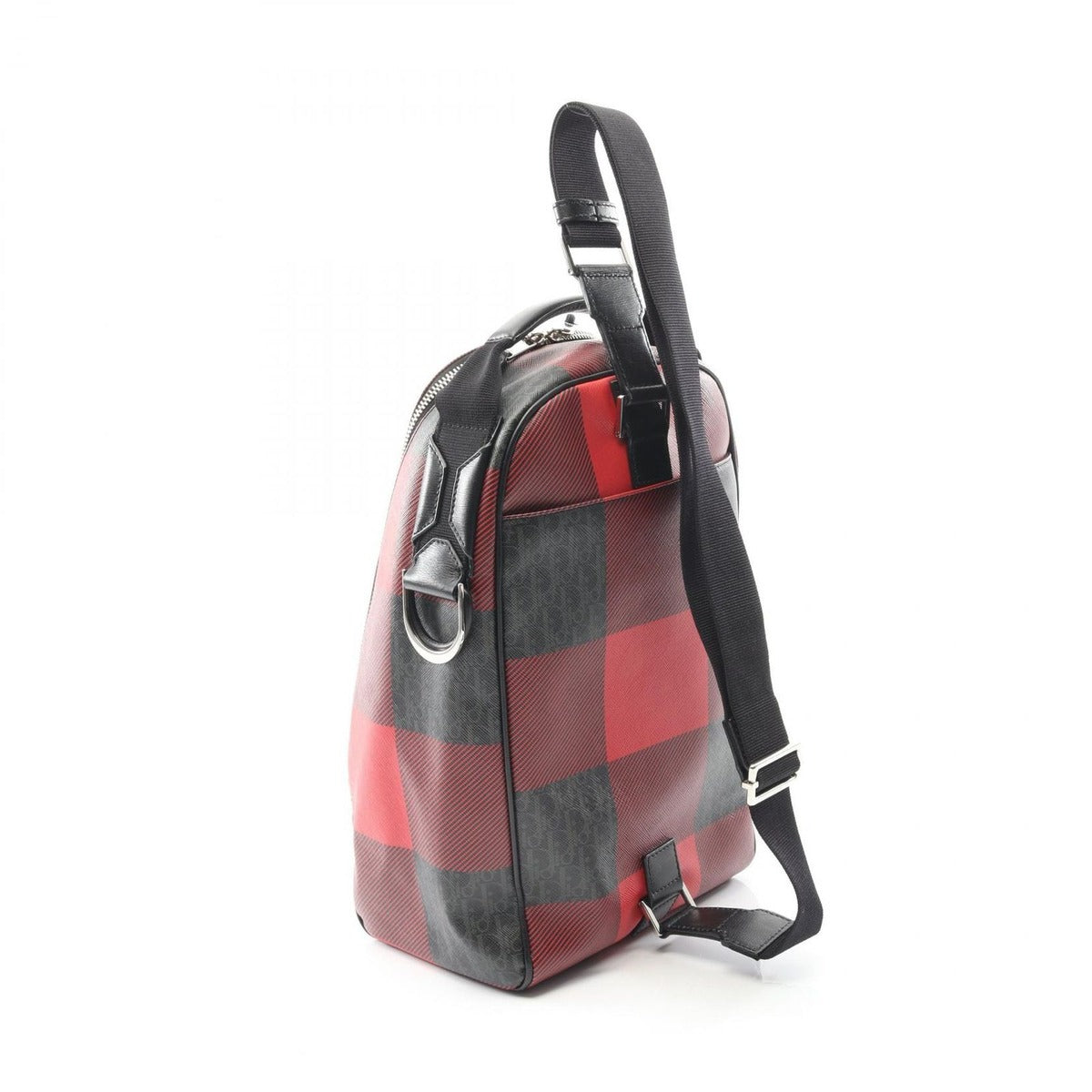 Dior Waist Bag Red Black Canvas Leather Homme — view 2