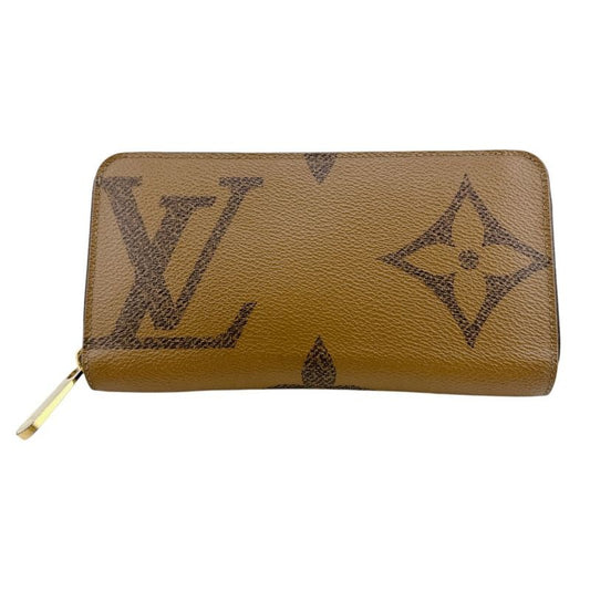 Louis Vuitton Monogram Giant Reverse Zippy Wallet Long