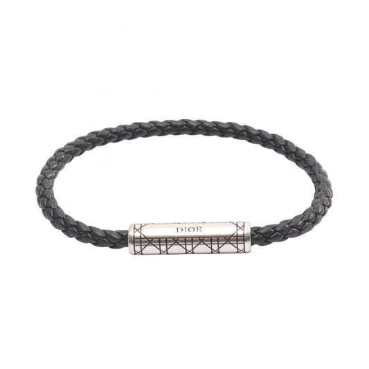 Dior Bracelet Cannage Leather Stainless Steel