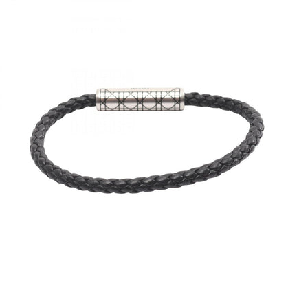 Dior Bracelet Cannage Leather Stainless Steel — view 2