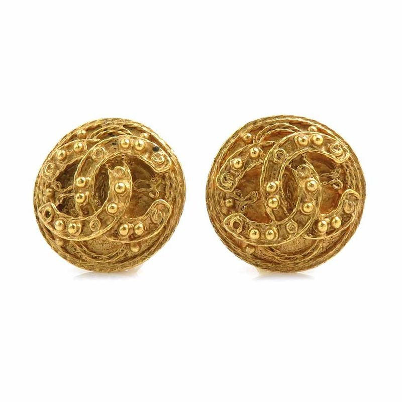Chanel Earrings Coco Mark