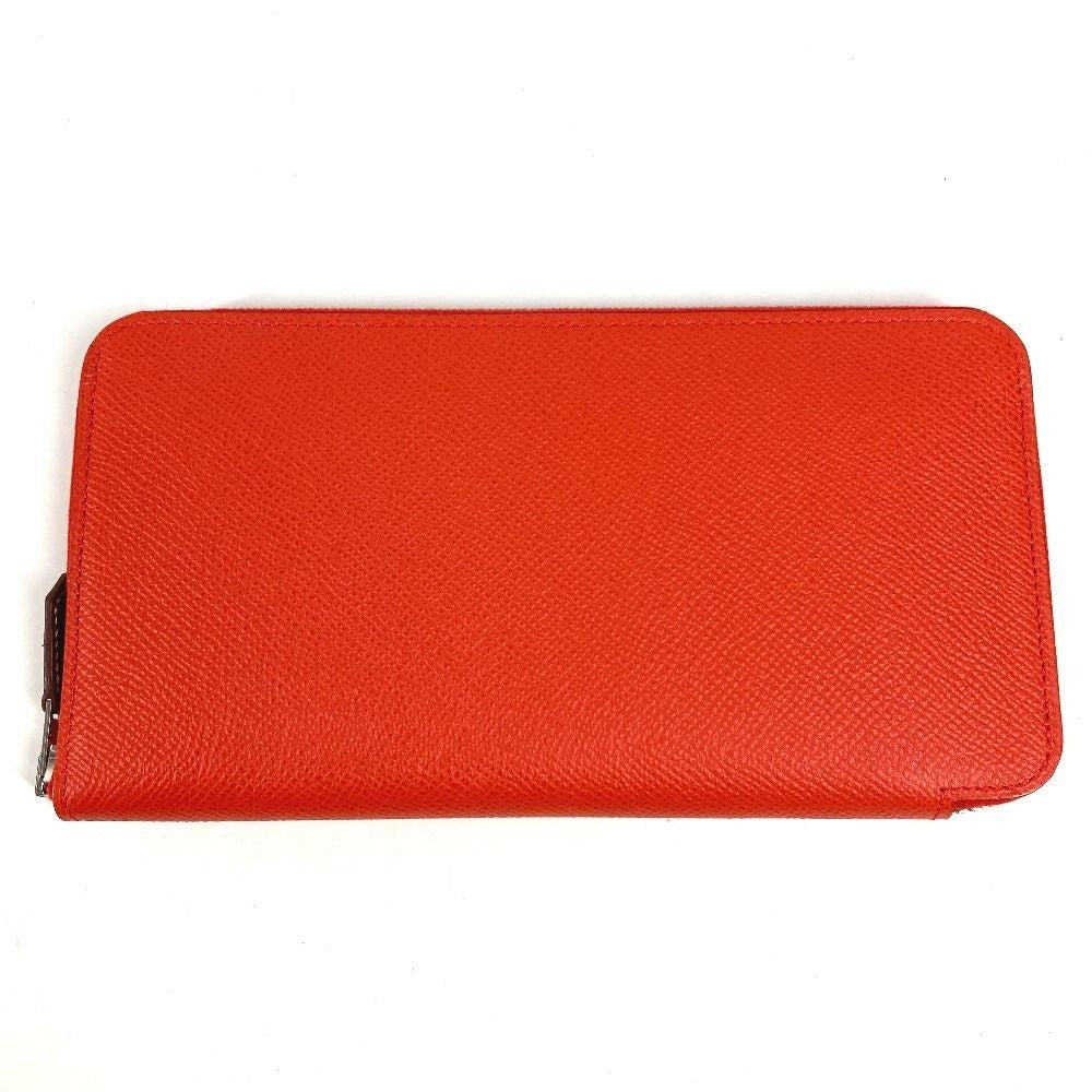 Hermes Wallet Azap Long Silk in Capucines Orange